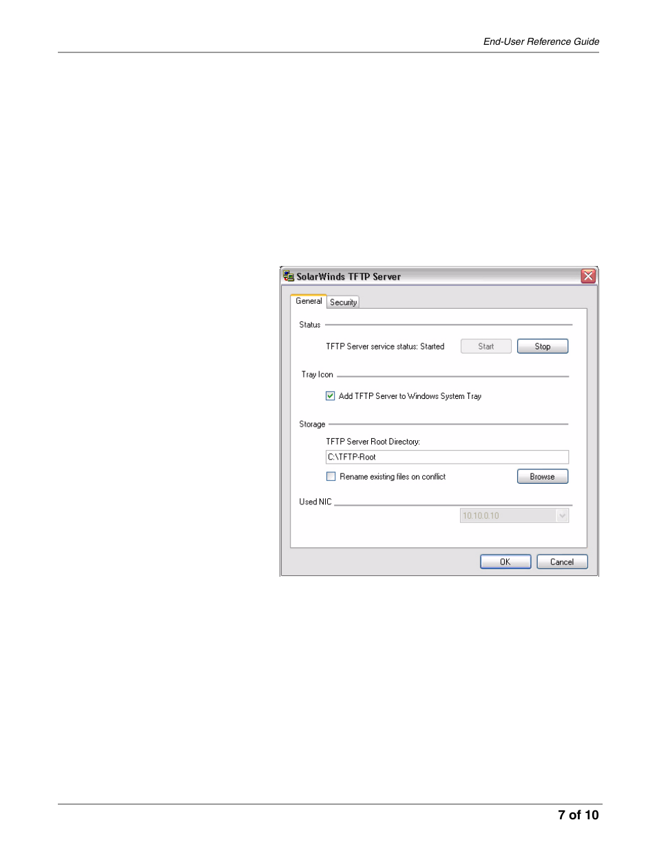 End-user reference guide, Cix setup, Tftp server setup | Toshiba STRATA CIX 8002 User Manual | Page 7 / 10