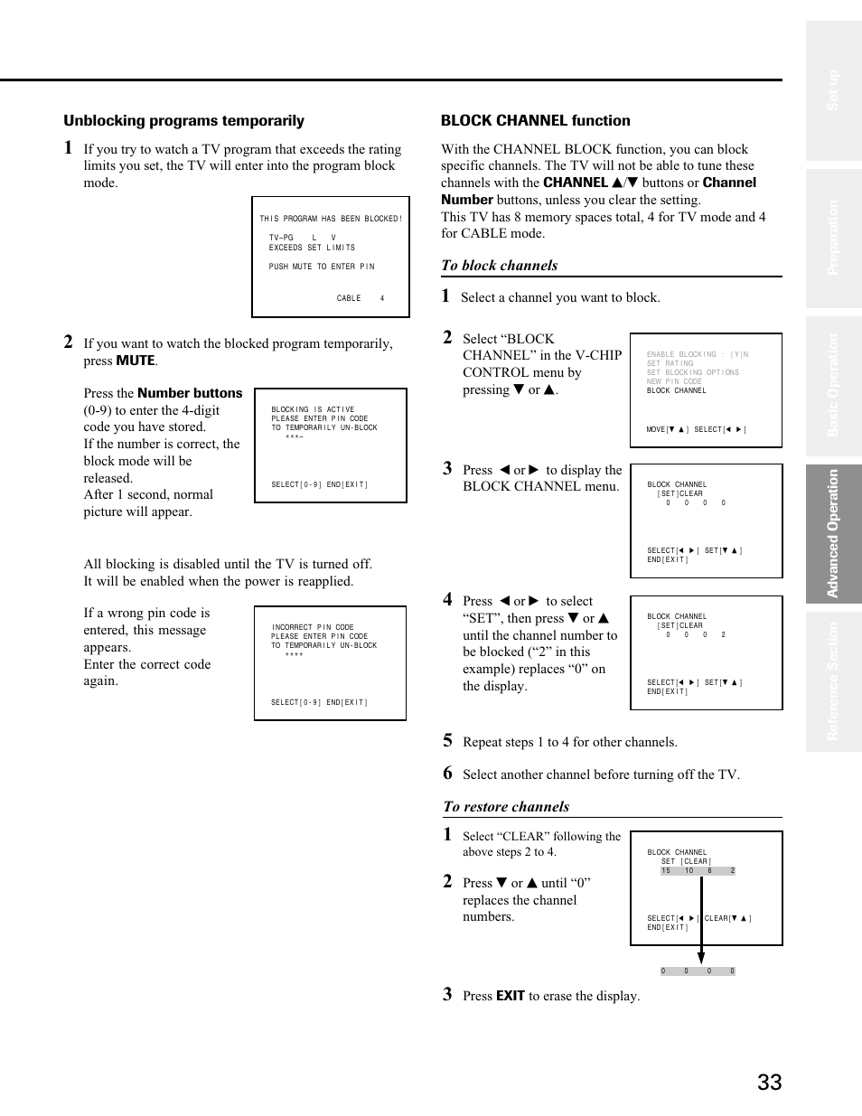 Toshiba 27A50 User Manual | Page 33 / 38