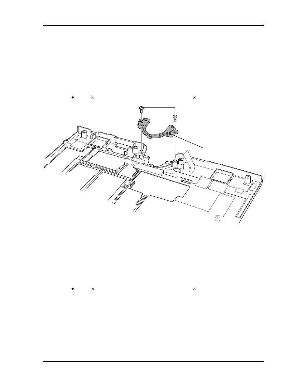 24 hinge spacer, Removing the hinge spacer, Installing the hinge spacer | Toshiba PORTEGE M400 User Manual | Page 300 / 426