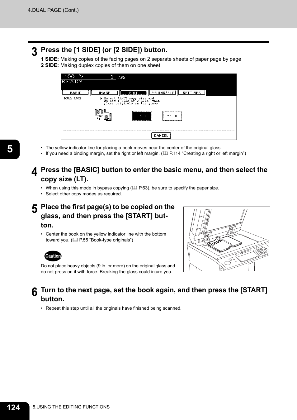 Toshiba E-STUDIO 850 User Manual | Page 126 / 338