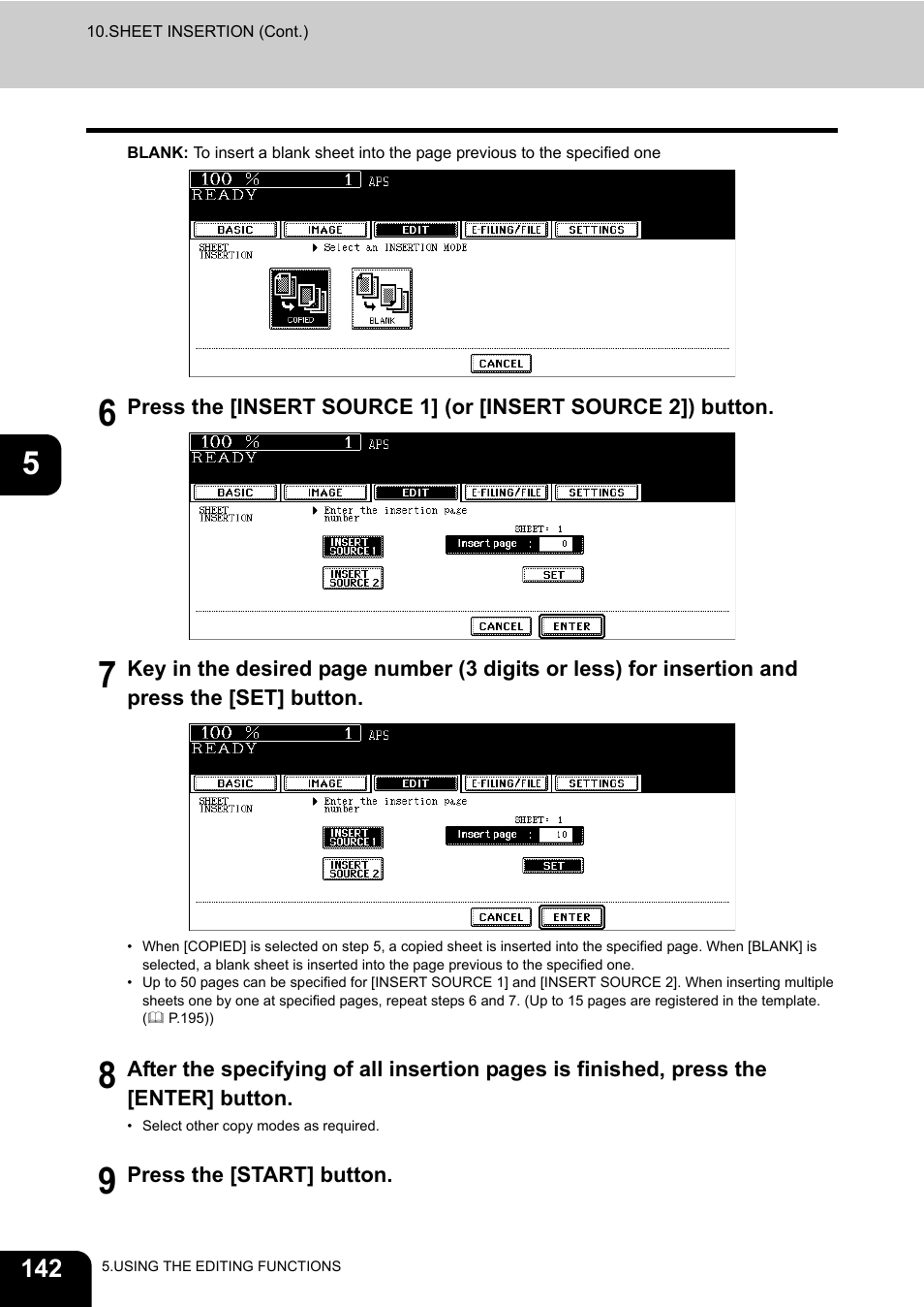 Toshiba E-STUDIO 850 User Manual | Page 144 / 338