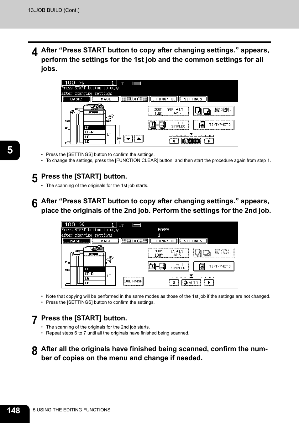 Toshiba E-STUDIO 850 User Manual | Page 150 / 338