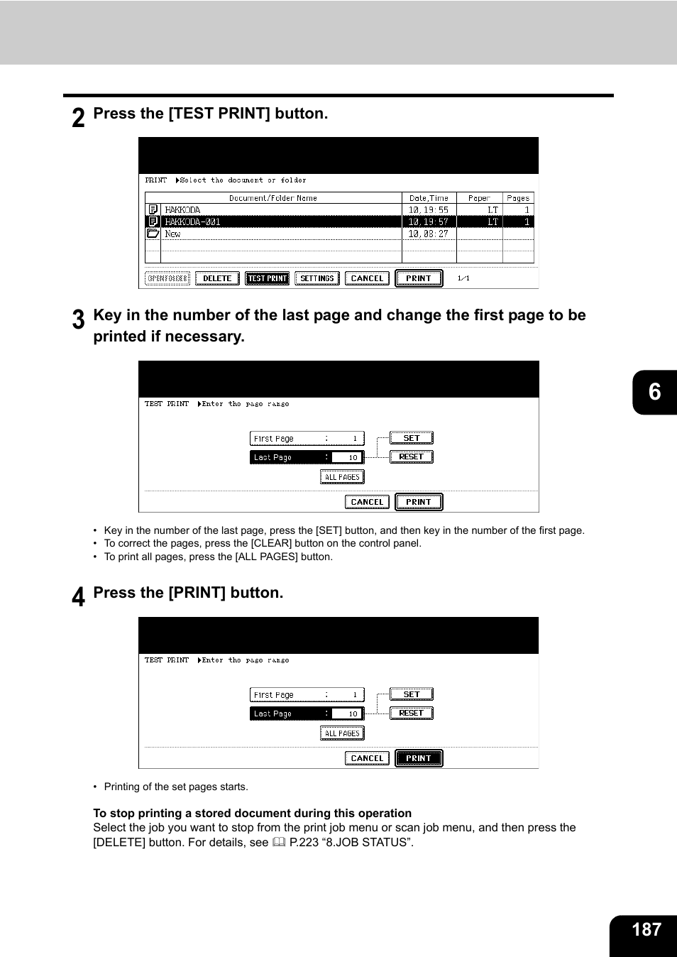 Toshiba E-STUDIO 850 User Manual | Page 189 / 338