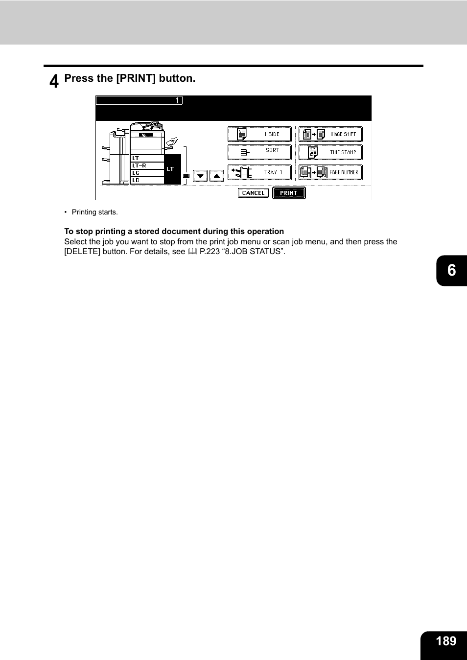Toshiba E-STUDIO 850 User Manual | Page 191 / 338