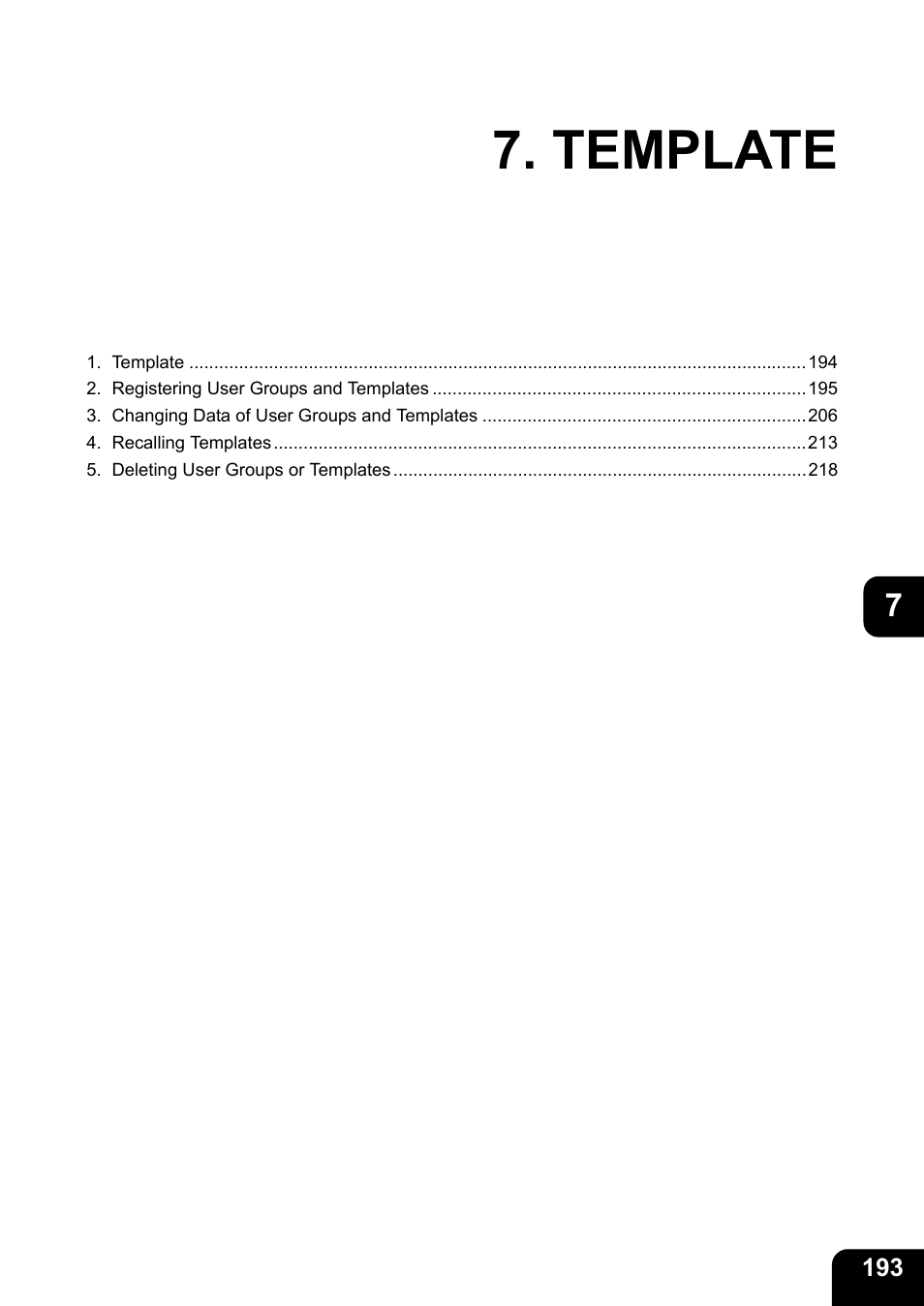 Template | Toshiba E-STUDIO 850 User Manual | Page 195 / 338