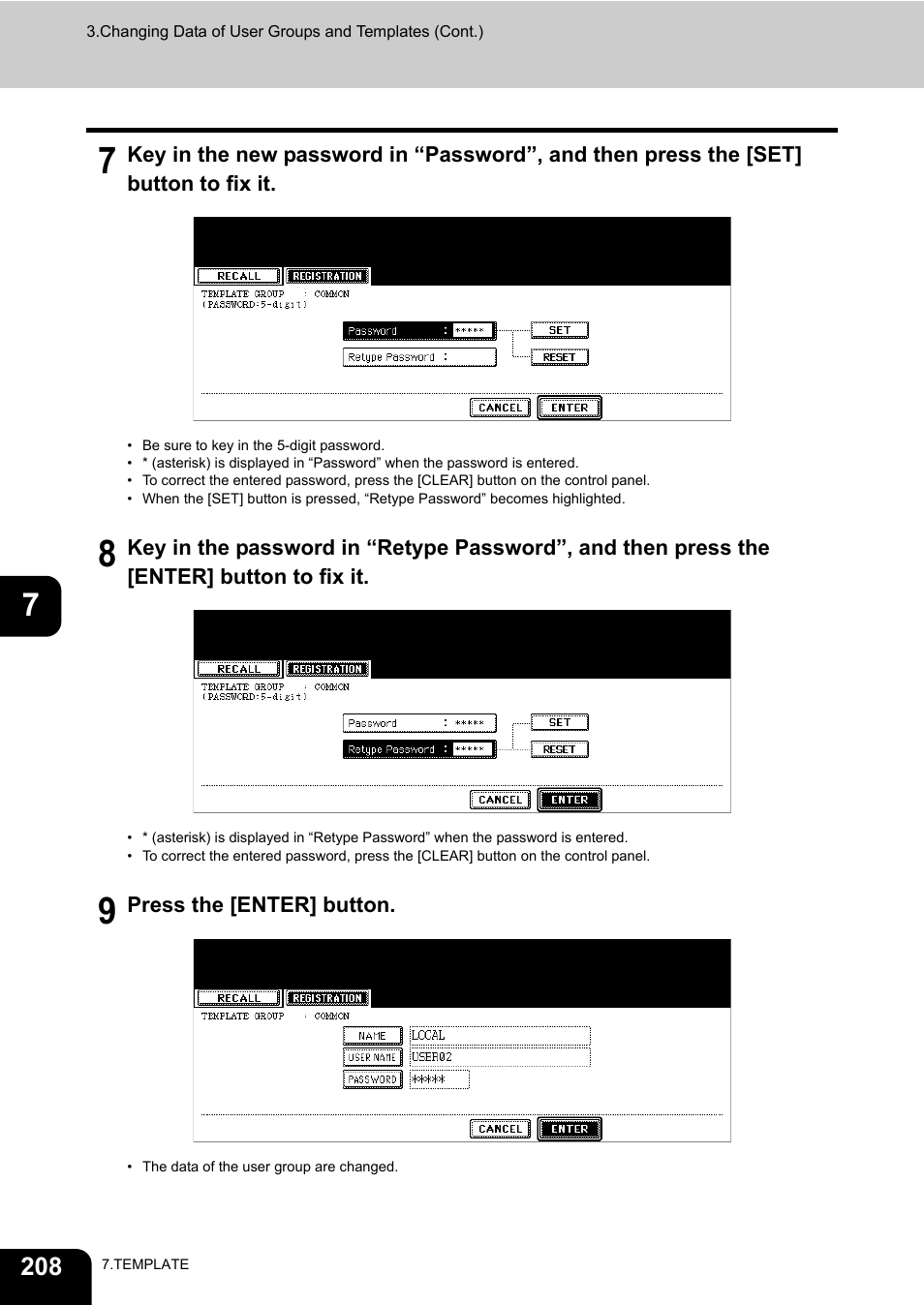 Toshiba E-STUDIO 850 User Manual | Page 210 / 338