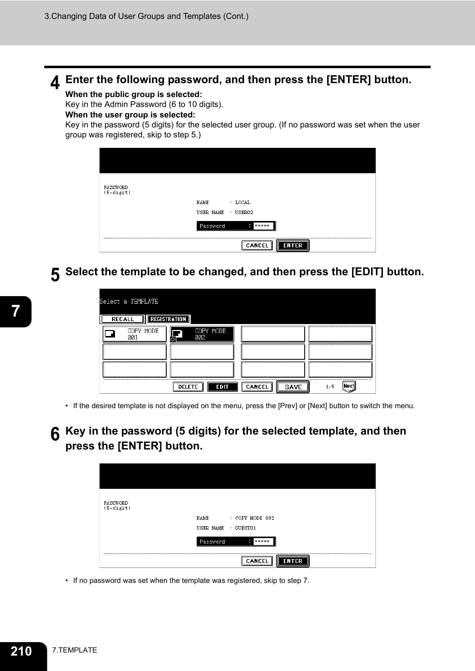 Toshiba E-STUDIO 850 User Manual | Page 212 / 338