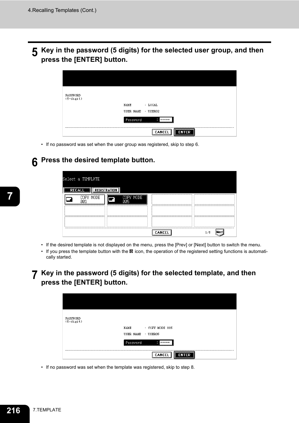 Toshiba E-STUDIO 850 User Manual | Page 218 / 338