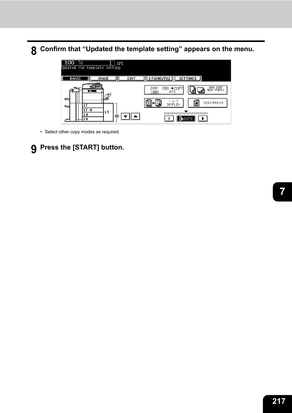 Toshiba E-STUDIO 850 User Manual | Page 219 / 338