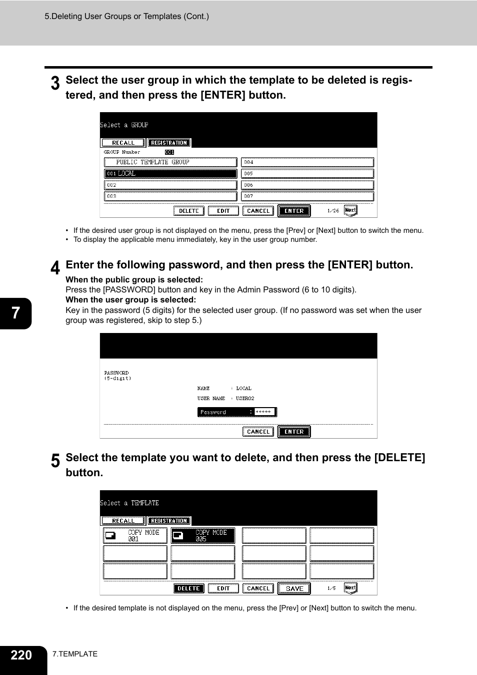 Toshiba E-STUDIO 850 User Manual | Page 222 / 338