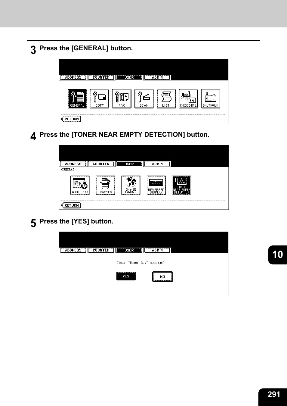 Toshiba E-STUDIO 850 User Manual | Page 293 / 338