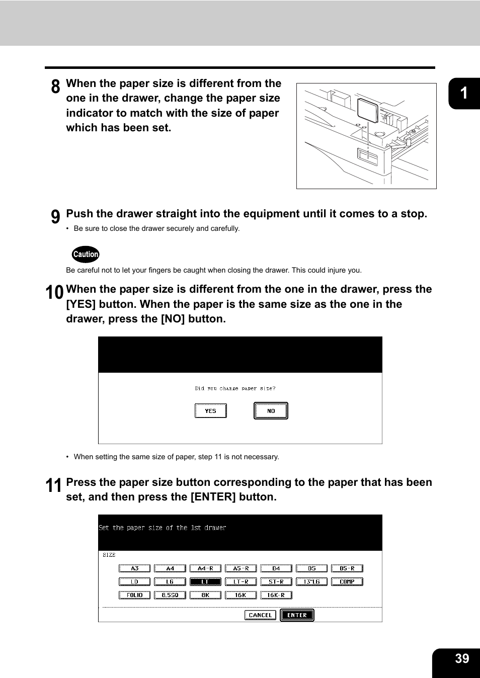 Toshiba E-STUDIO 850 User Manual | Page 41 / 338