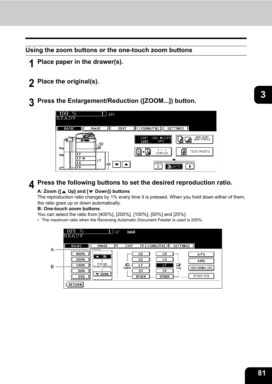 Toshiba E-STUDIO 850 User Manual | Page 83 / 338