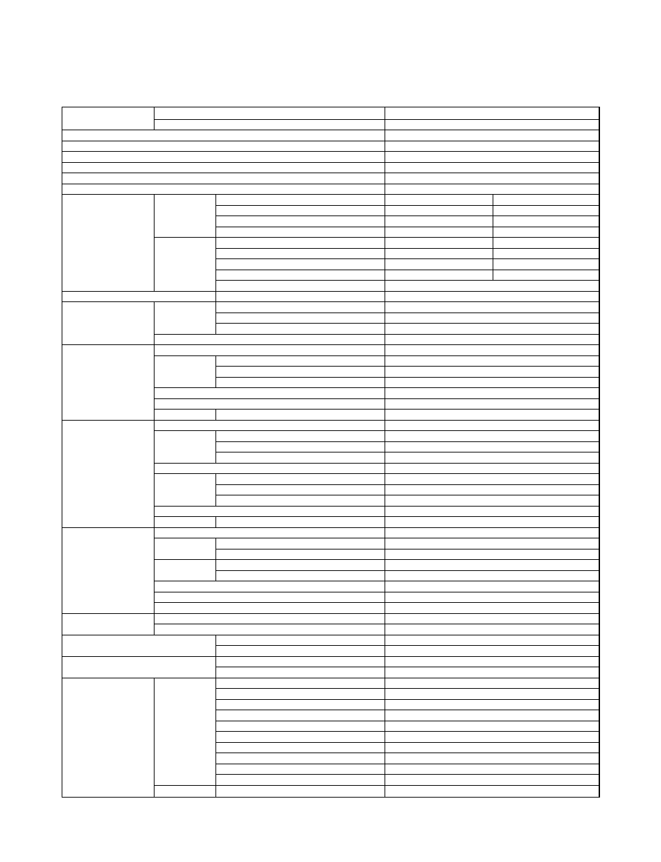 Specifications, 1. specifications | Toshiba RAS-13UAV-E2 User Manual | Page 4 / 88