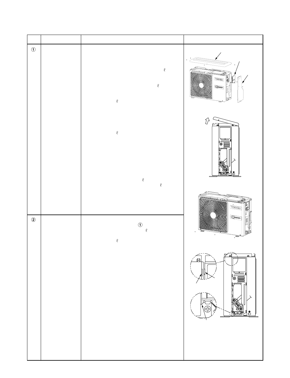 3. outdoor unit | Toshiba RAS-13UAV-E2 User Manual | Page 77 / 88