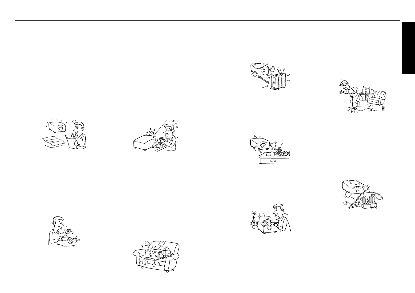 Important safety instructions | Toshiba TDP-TW100 User Manual | Page 3 / 46