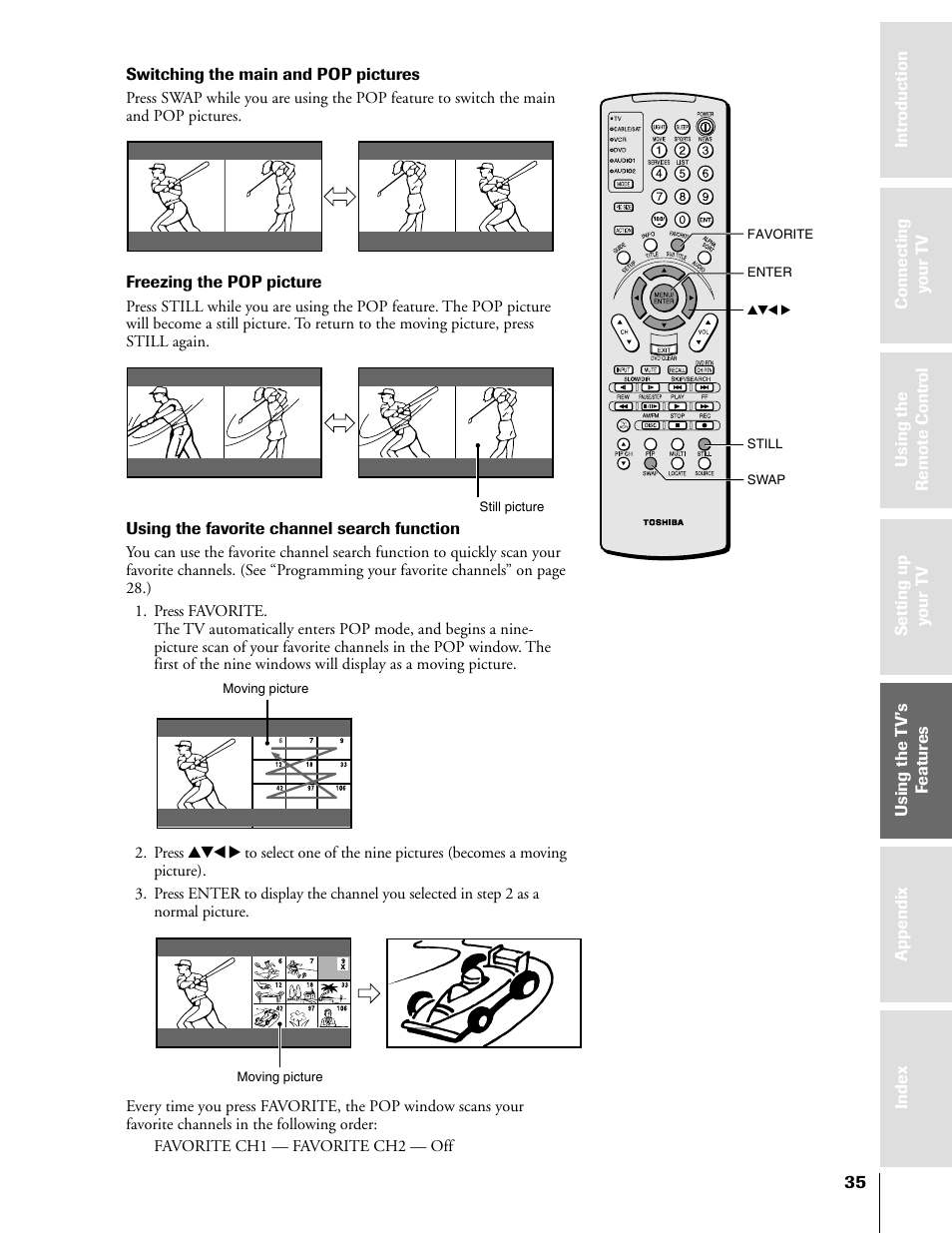 Toshiba 50HX81 User Manual | Page 35 / 59