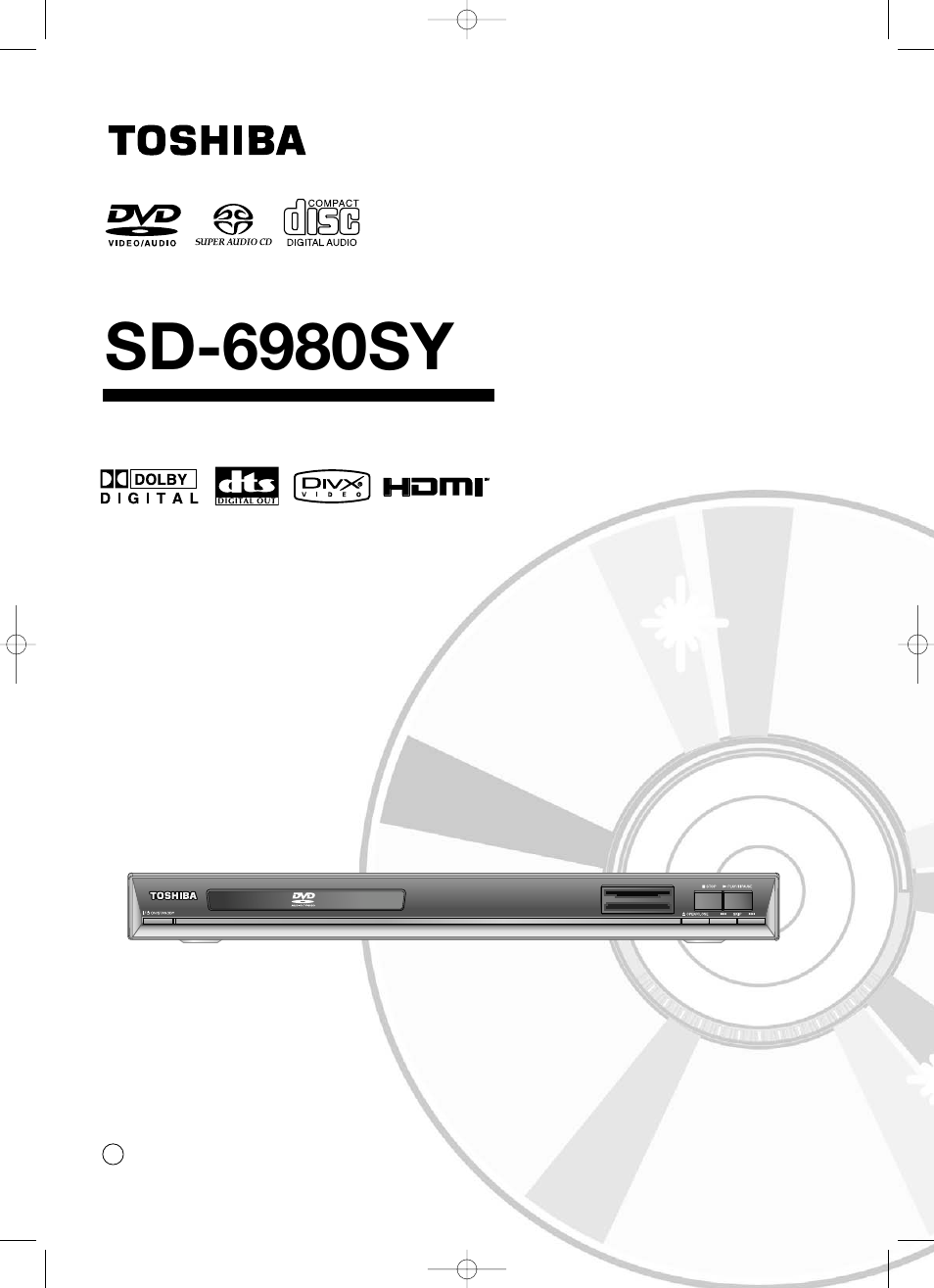 Toshiba SD-6980SY User Manual | 76 pages