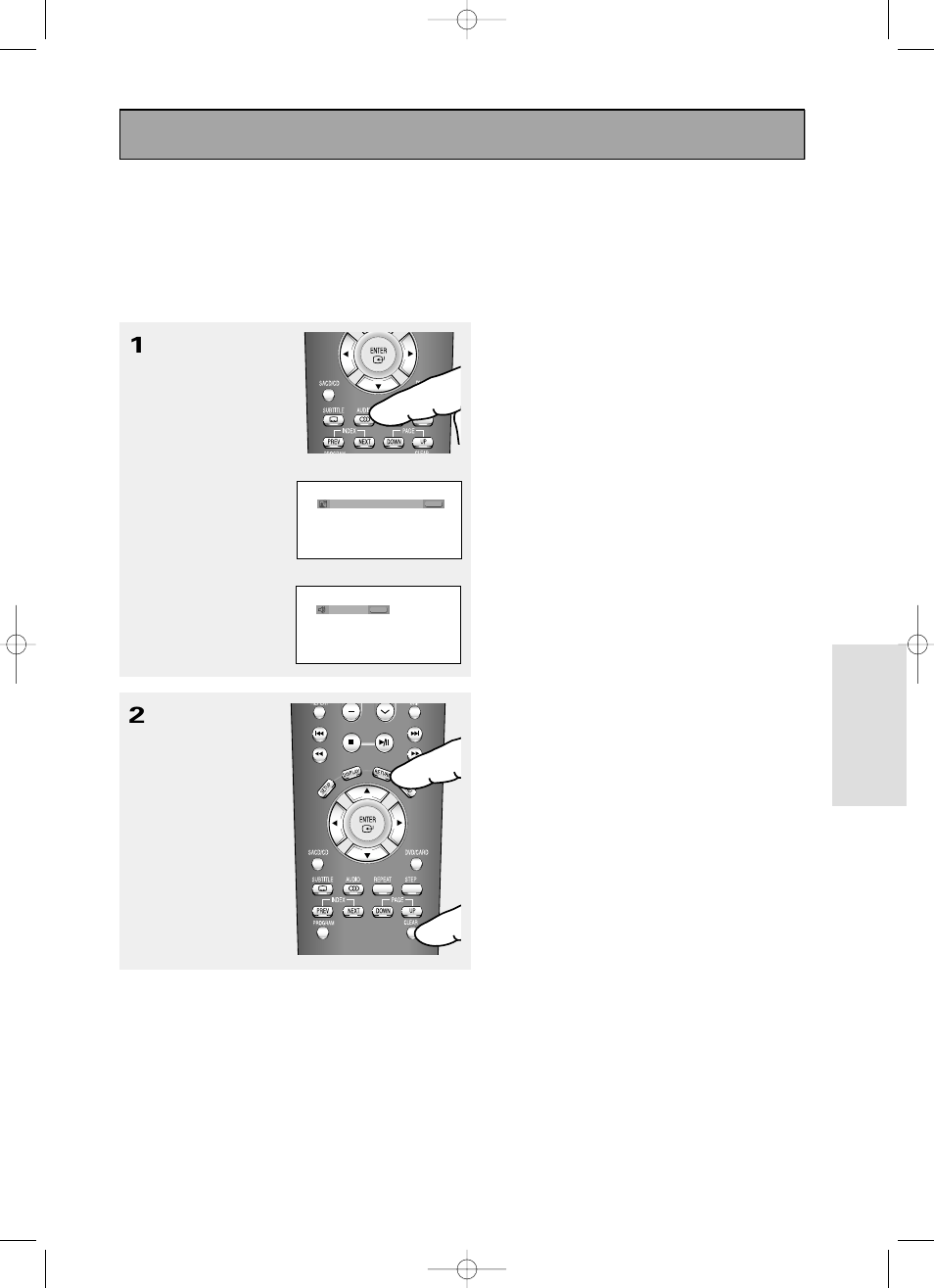 Advanced functions, Selecting the audio language, Ad v anced functions | Toshiba SD-6980SY User Manual | Page 33 / 76