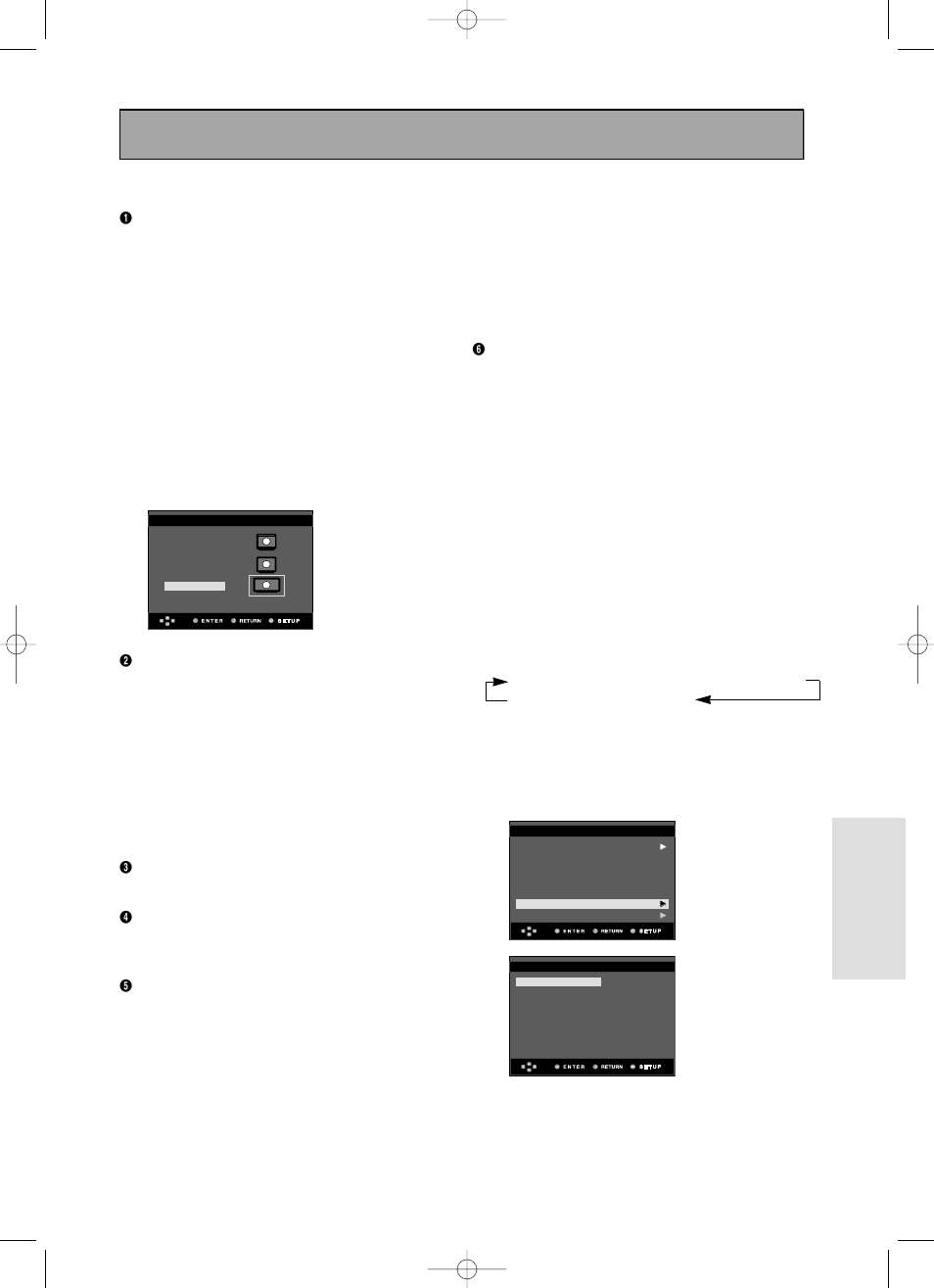 Changing setup menu, Changing setup men u | Toshiba SD-6980SY User Manual | Page 65 / 76