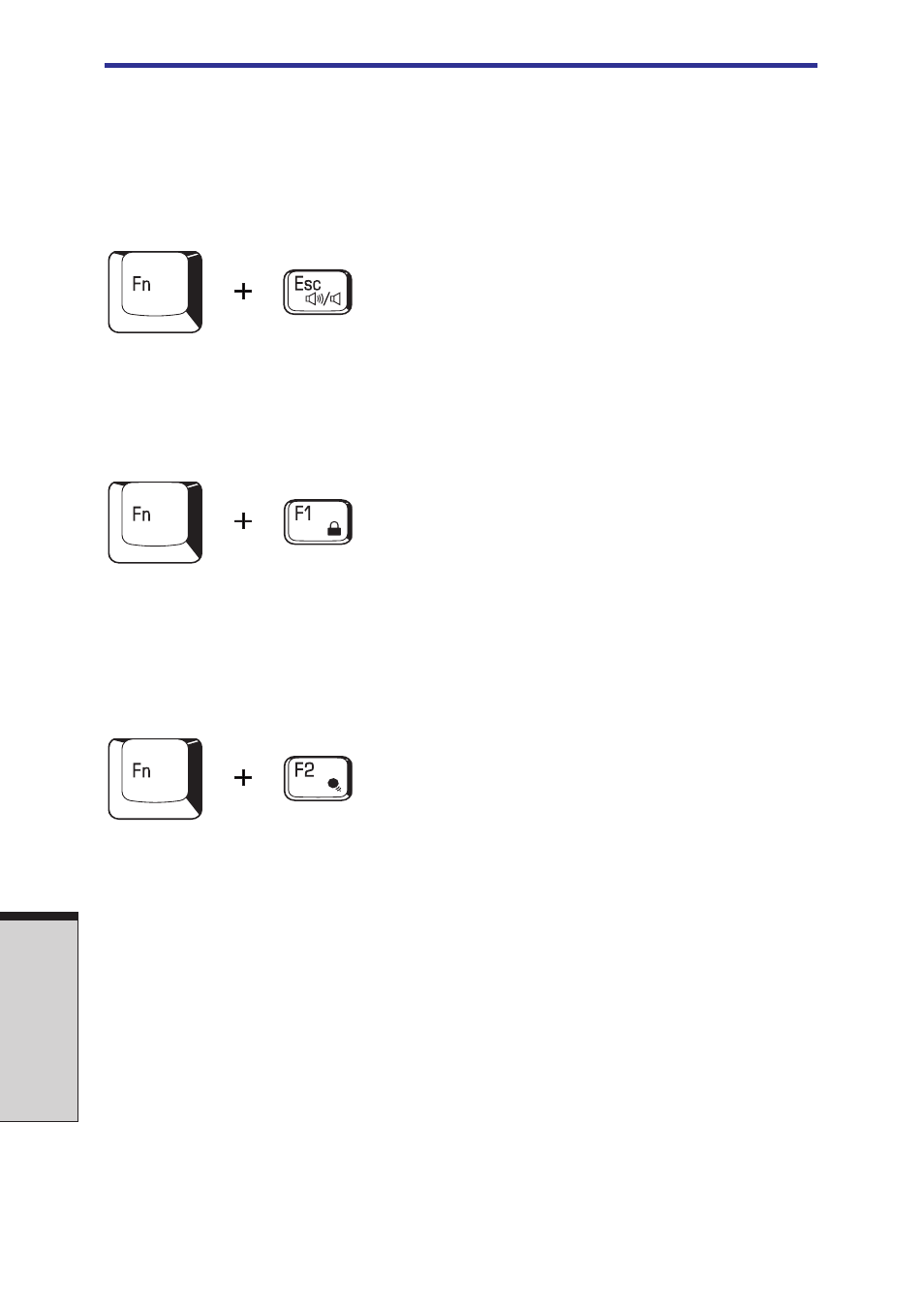 Hot keys, Hot keys -4 | Toshiba Satellite 2450 User Manual | Page 102 / 252