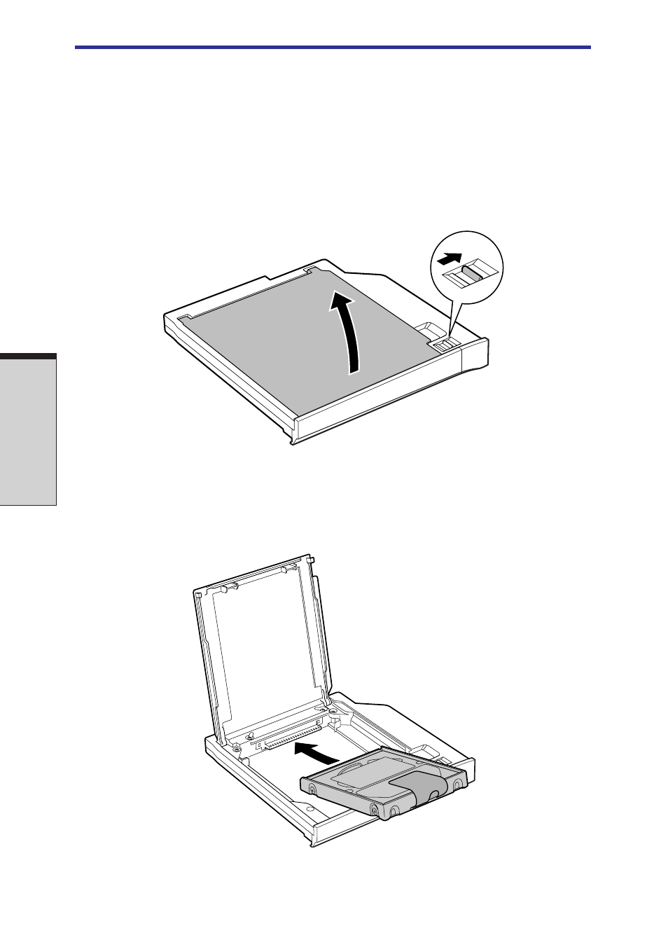 Slim select bay hdd adaptor (black), Slim select bay hdd adaptor (black) -20, Optional devices | Toshiba Satellite 2450 User Manual | Page 154 / 252