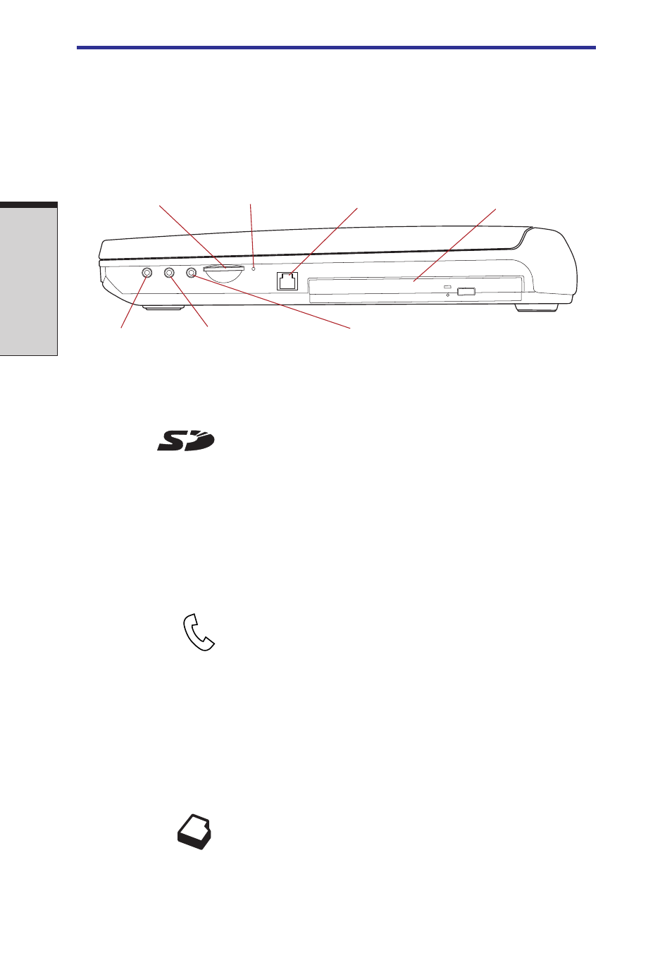 Right side, Right side -4, User's manual t | Toshiba Satellite 2450 User Manual | Page 44 / 252