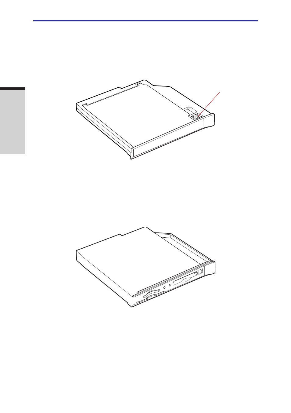 Slim select bay hdd adaptor (black), Toshiba style bay bridge media adaptor | Toshiba Satellite 2450 User Manual | Page 56 / 252