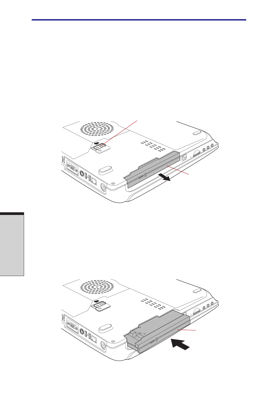 Installing a module, Installing a module -4, User's manual o | Toshiba Satellite 2450 User Manual | Page 74 / 252