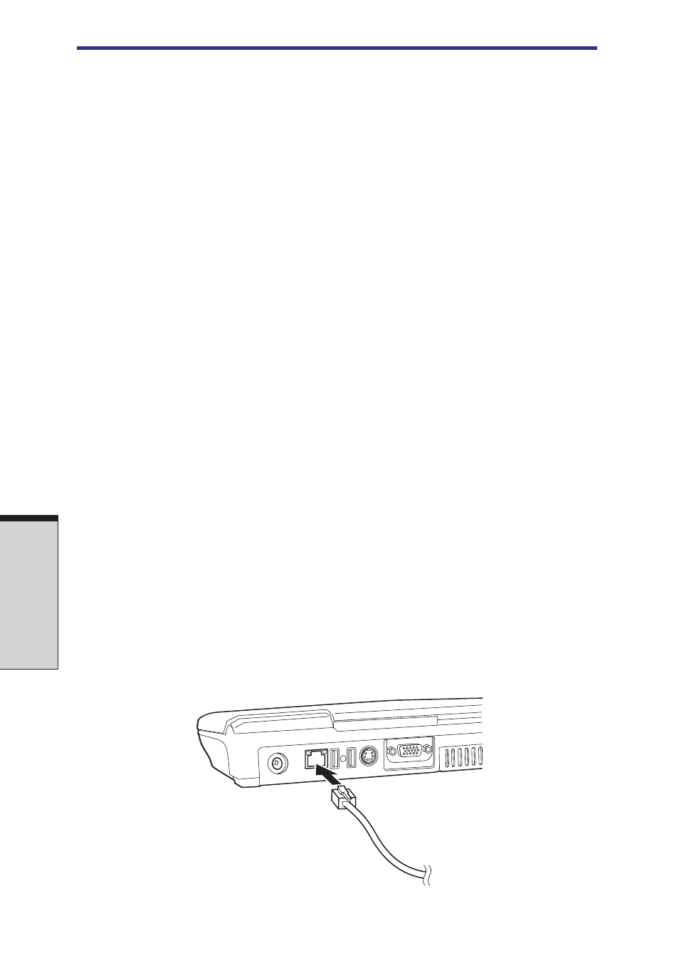 Connecting lan cable, Lan -26, Connecting lan cable -26 | Toshiba Satellite 2450 User Manual | Page 96 / 252