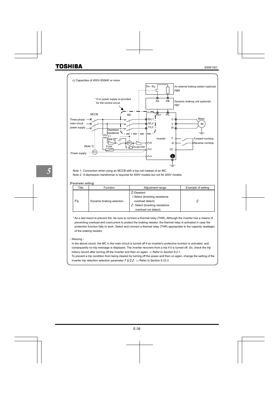 Toshiba Tosvert VF-AS1 User Manual | Page 104 / 312