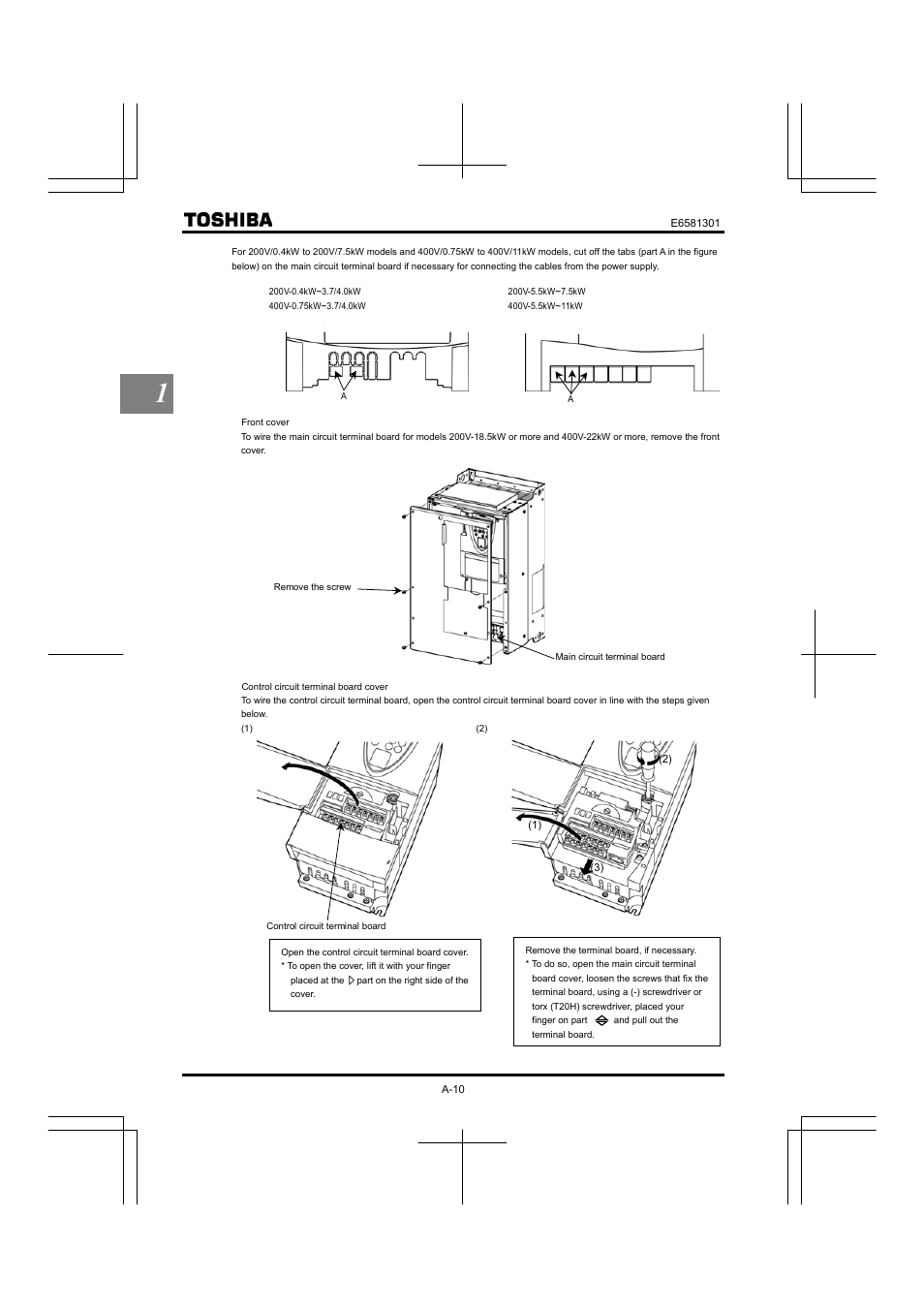Toshiba Tosvert VF-AS1 User Manual | Page 26 / 312