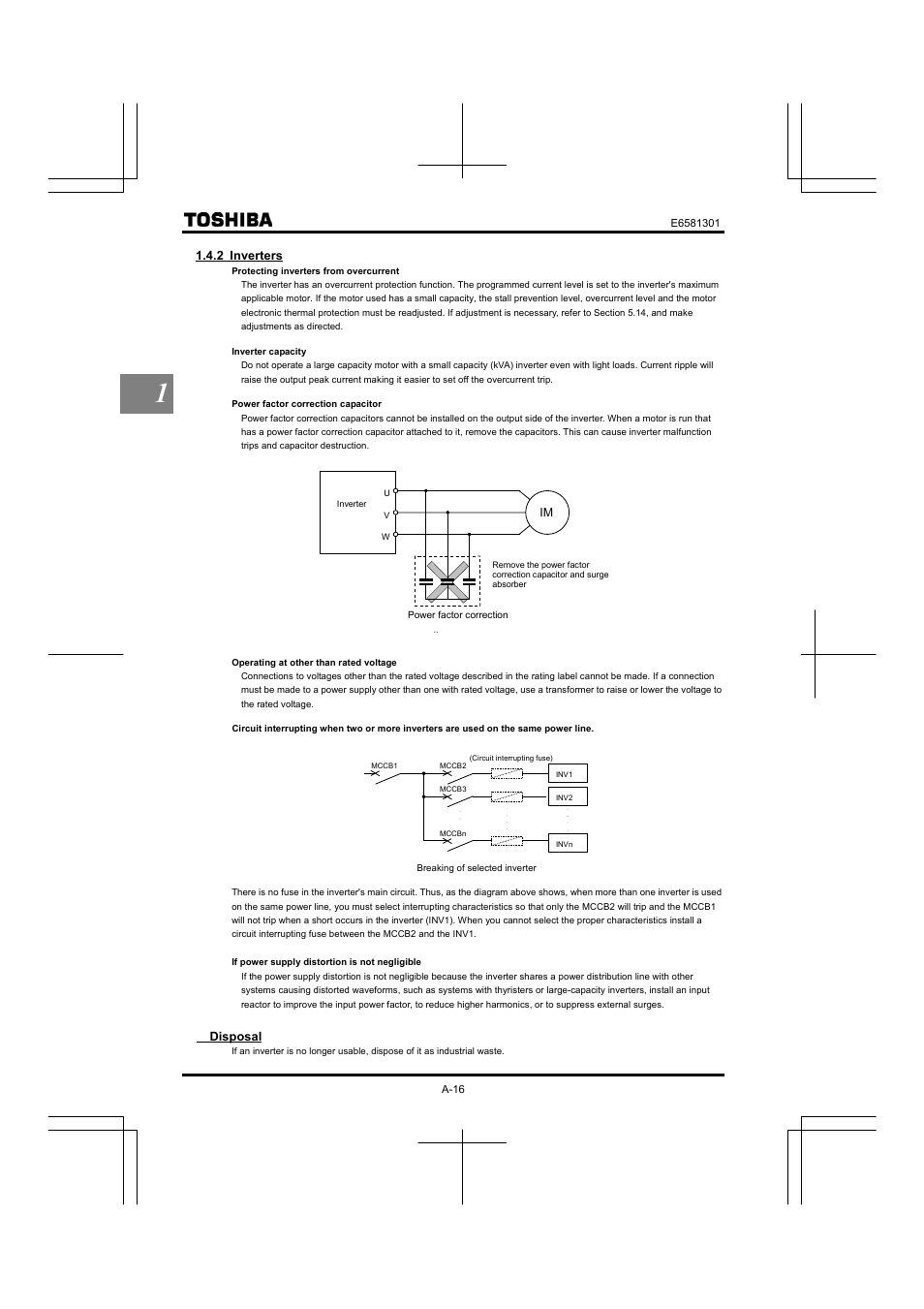 Toshiba Tosvert VF-AS1 User Manual | Page 32 / 312