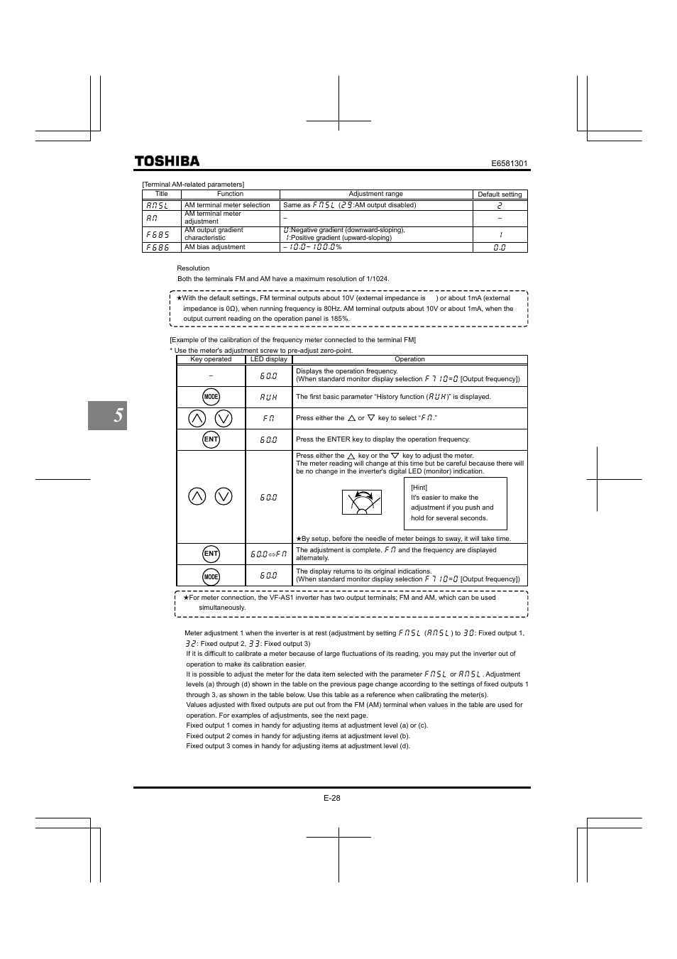 Toshiba Tosvert VF-AS1 User Manual | Page 94 / 312