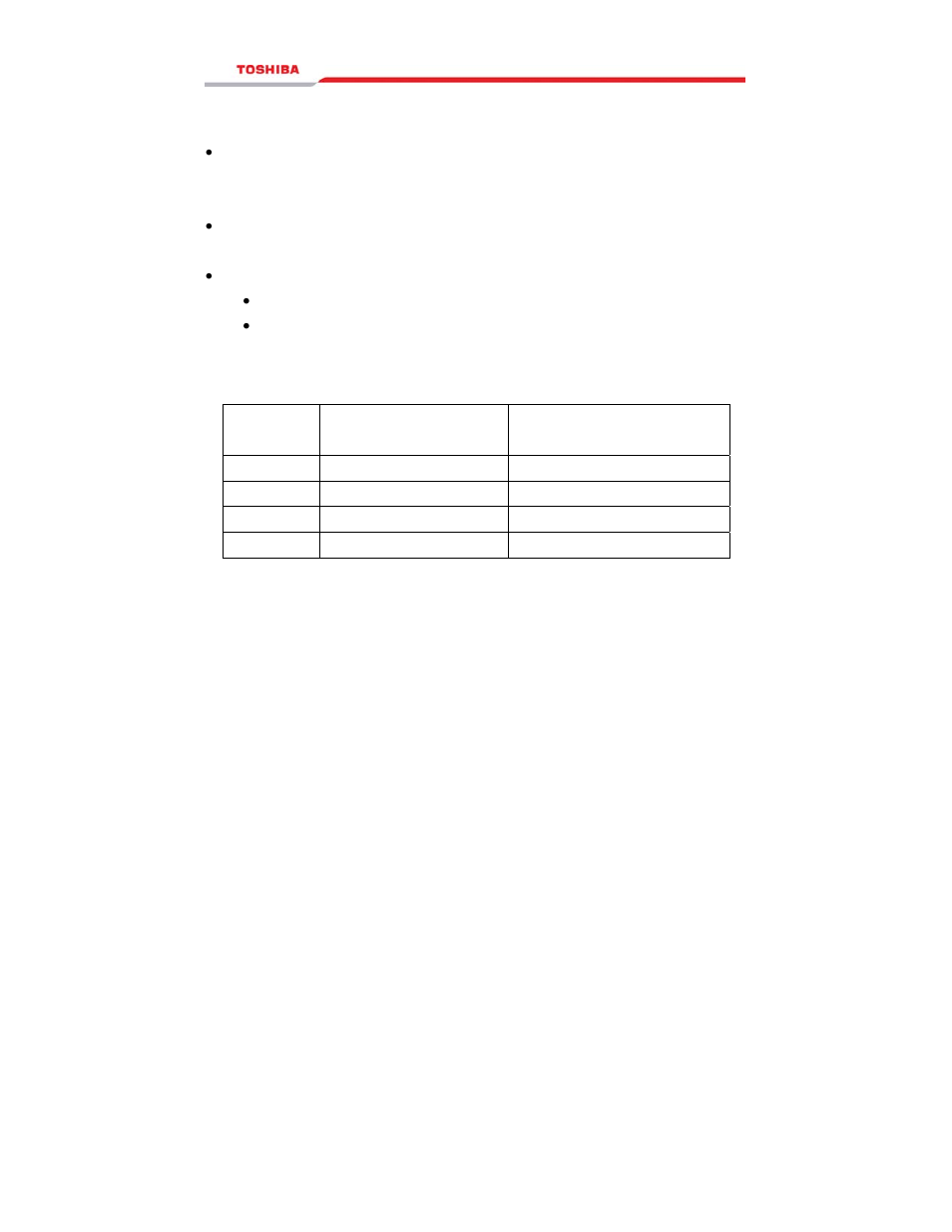 Toshiba RELIABILITY IN MOTION 1000 User Manual | Page 28 / 54