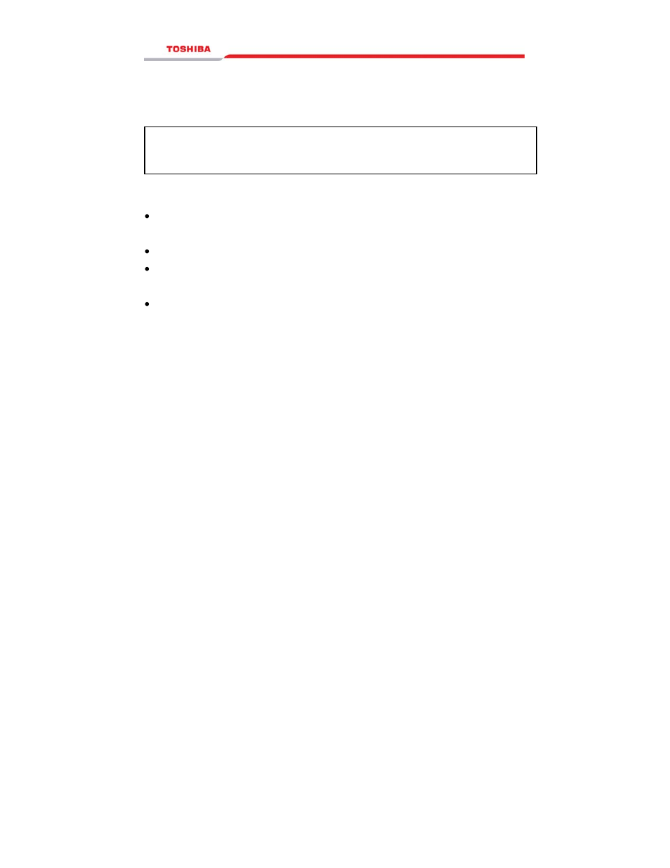 Toshiba RELIABILITY IN MOTION 1000 User Manual | Page 30 / 54