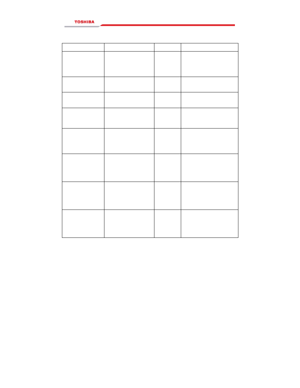 Toshiba RELIABILITY IN MOTION 1000 User Manual | Page 36 / 54