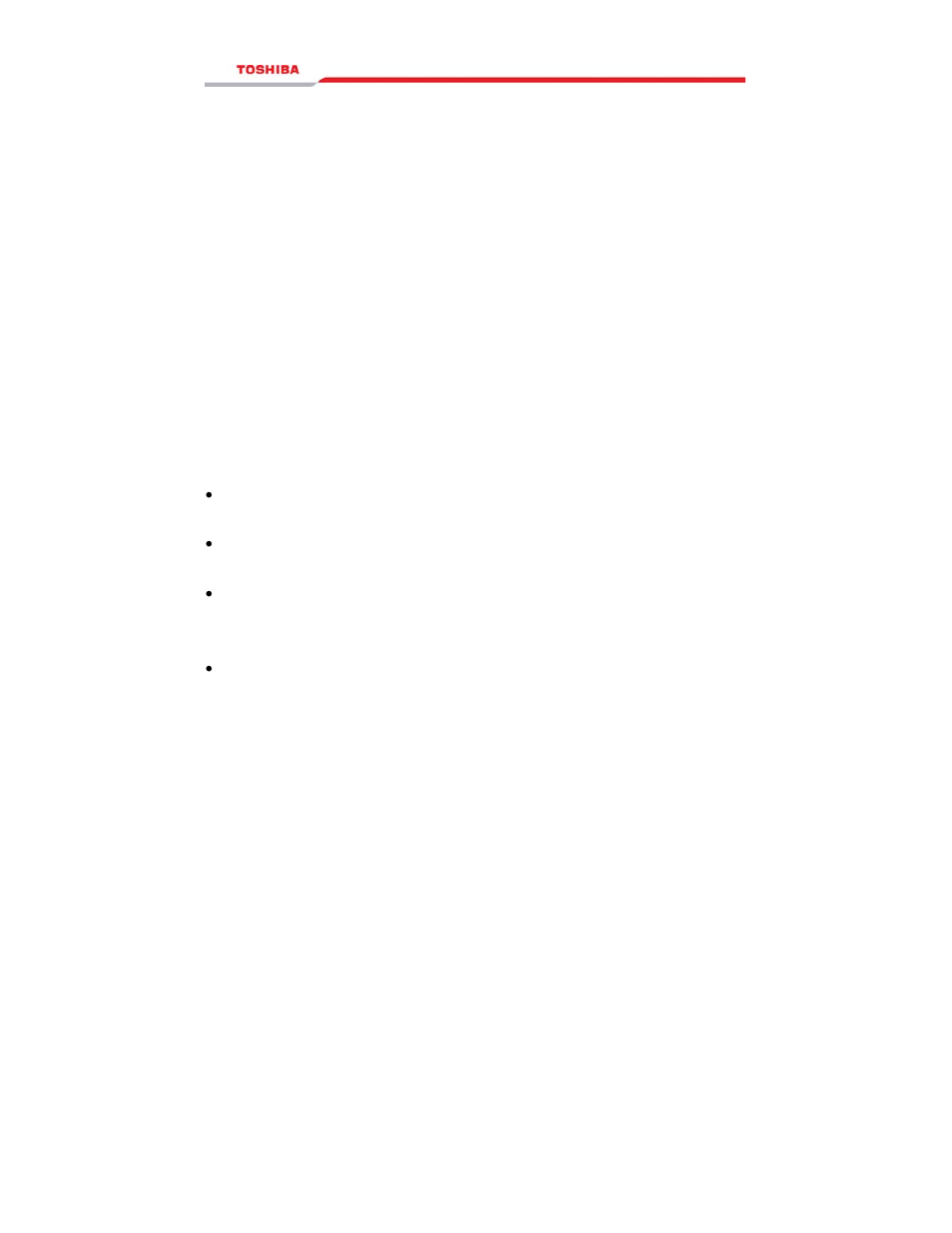 Toshiba RELIABILITY IN MOTION 1000 User Manual | Page 44 / 54