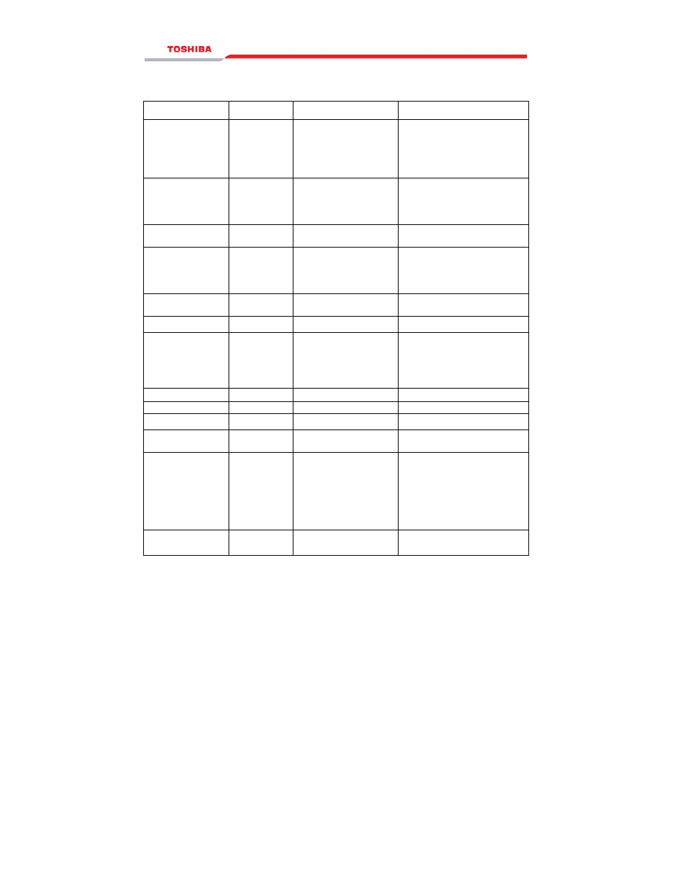 Toshiba RELIABILITY IN MOTION 1000 User Manual | Page 45 / 54