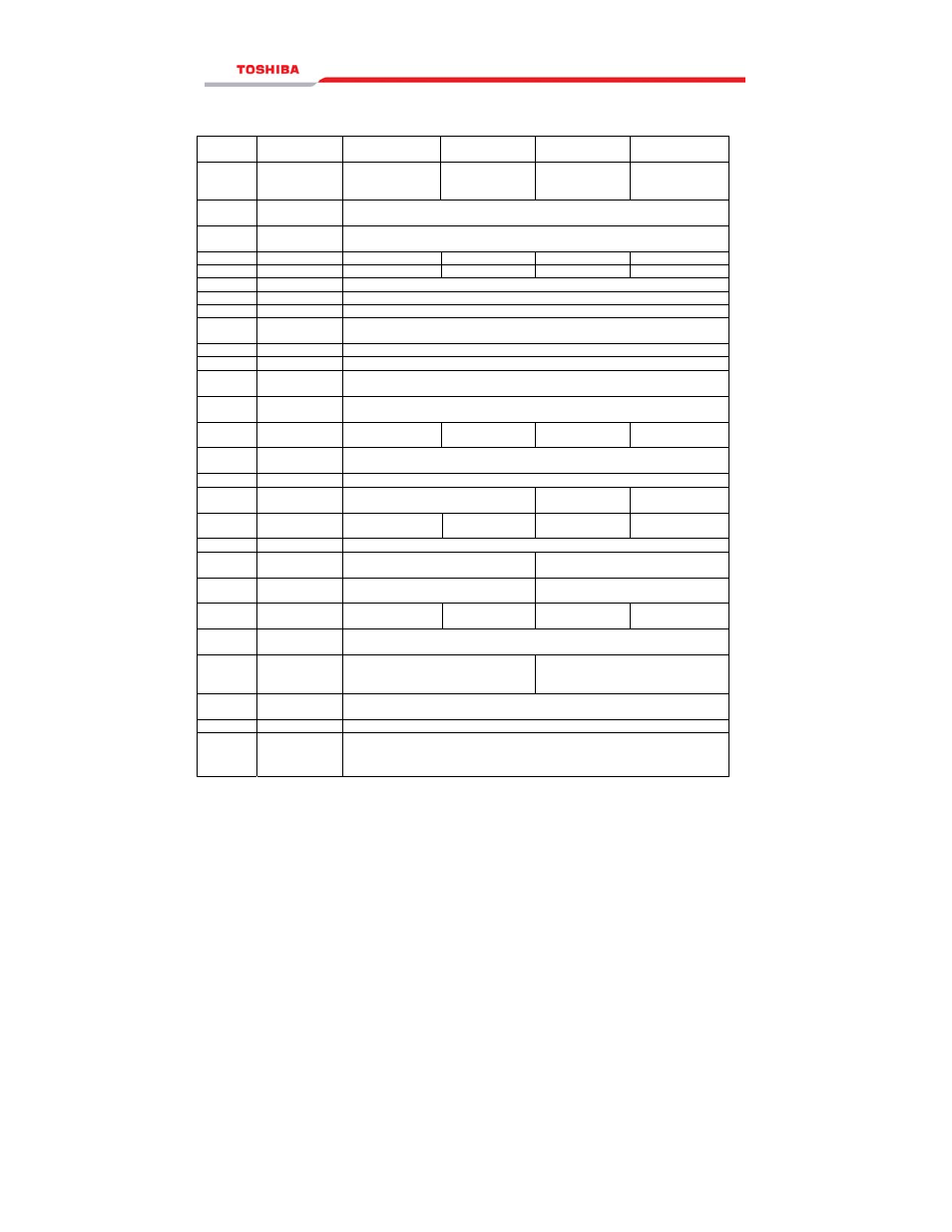 Toshiba RELIABILITY IN MOTION 1000 User Manual | Page 48 / 54