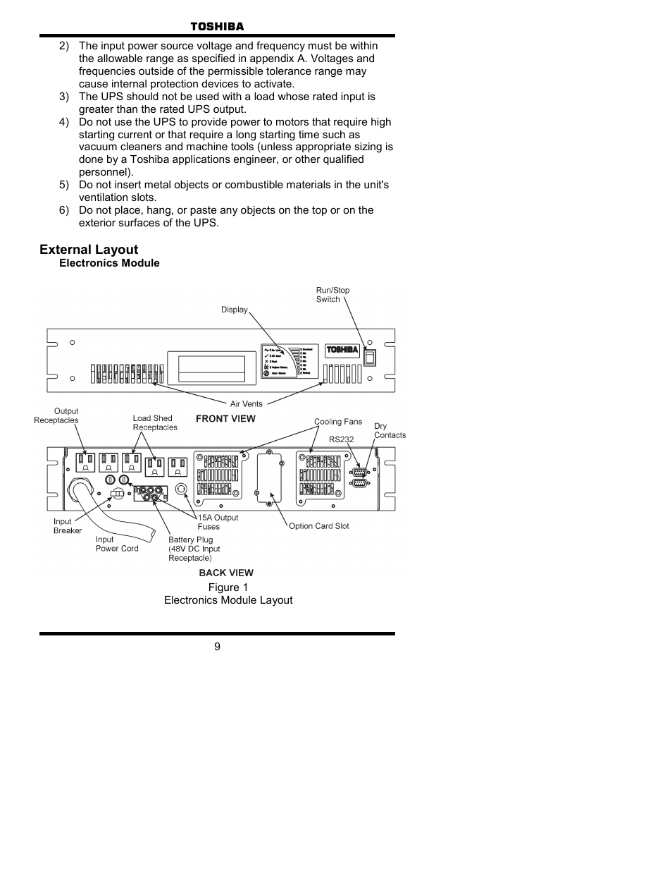 Toshiba 1700 User Manual | Page 9 / 41