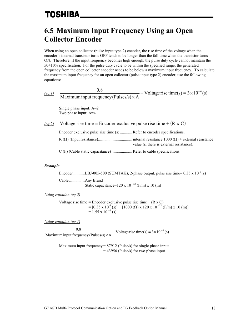 Toshiba G7 User Manual | Page 20 / 84