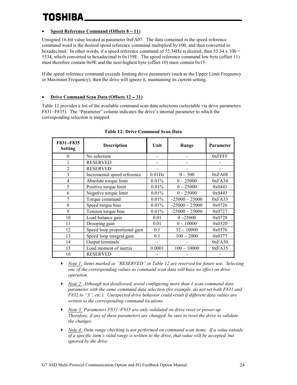 Toshiba G7 User Manual | Page 31 / 84