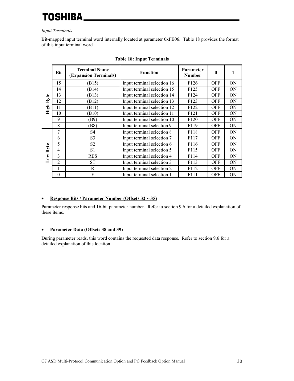 Toshiba G7 User Manual | Page 37 / 84