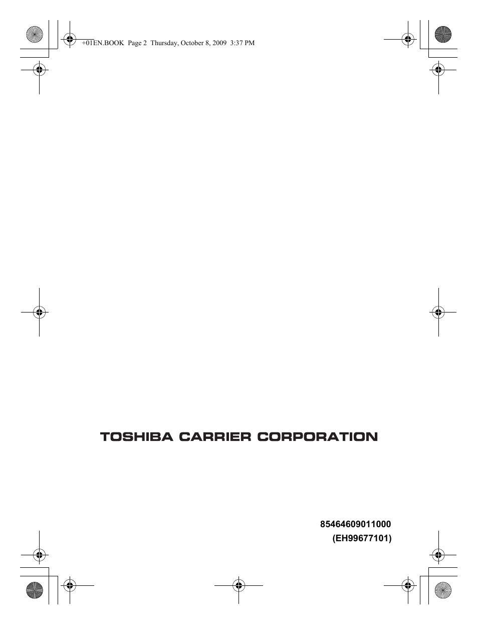 Toshiba RBC-AS21UL User Manual | Page 10 / 10