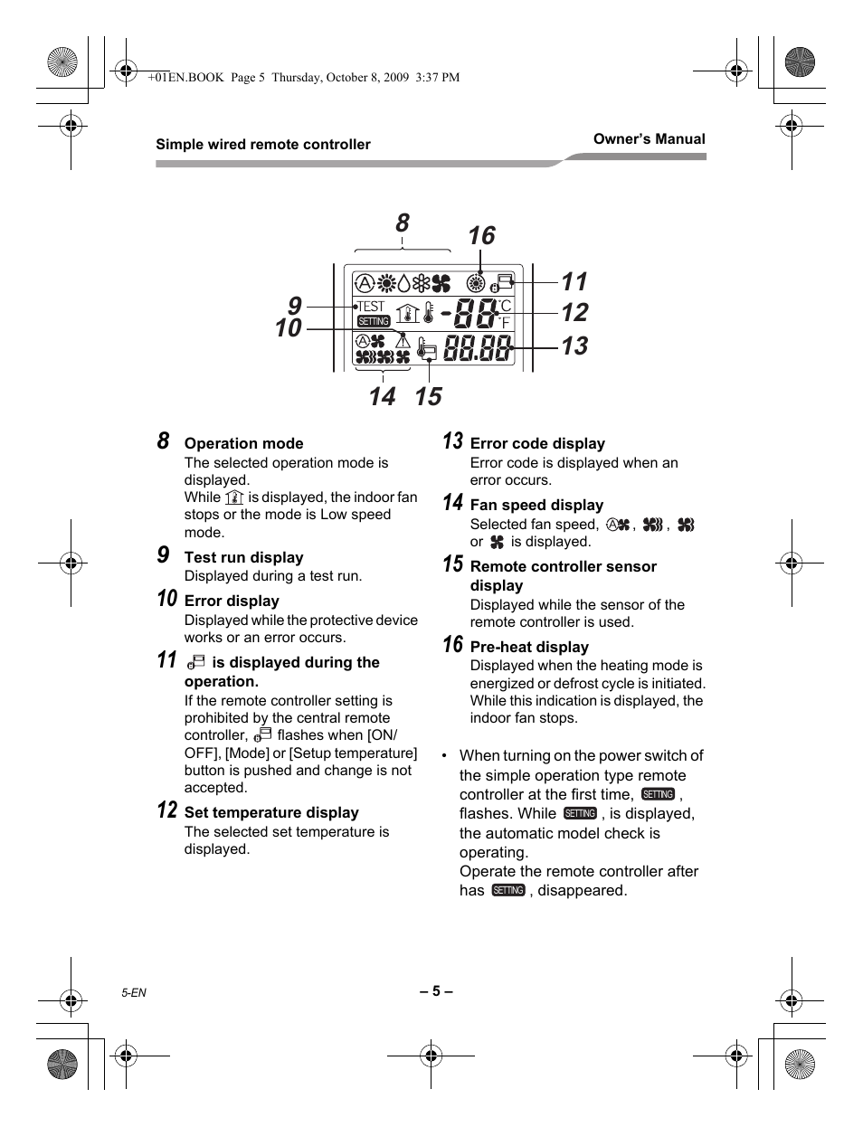 Toshiba RBC-AS21UL User Manual | Page 6 / 10