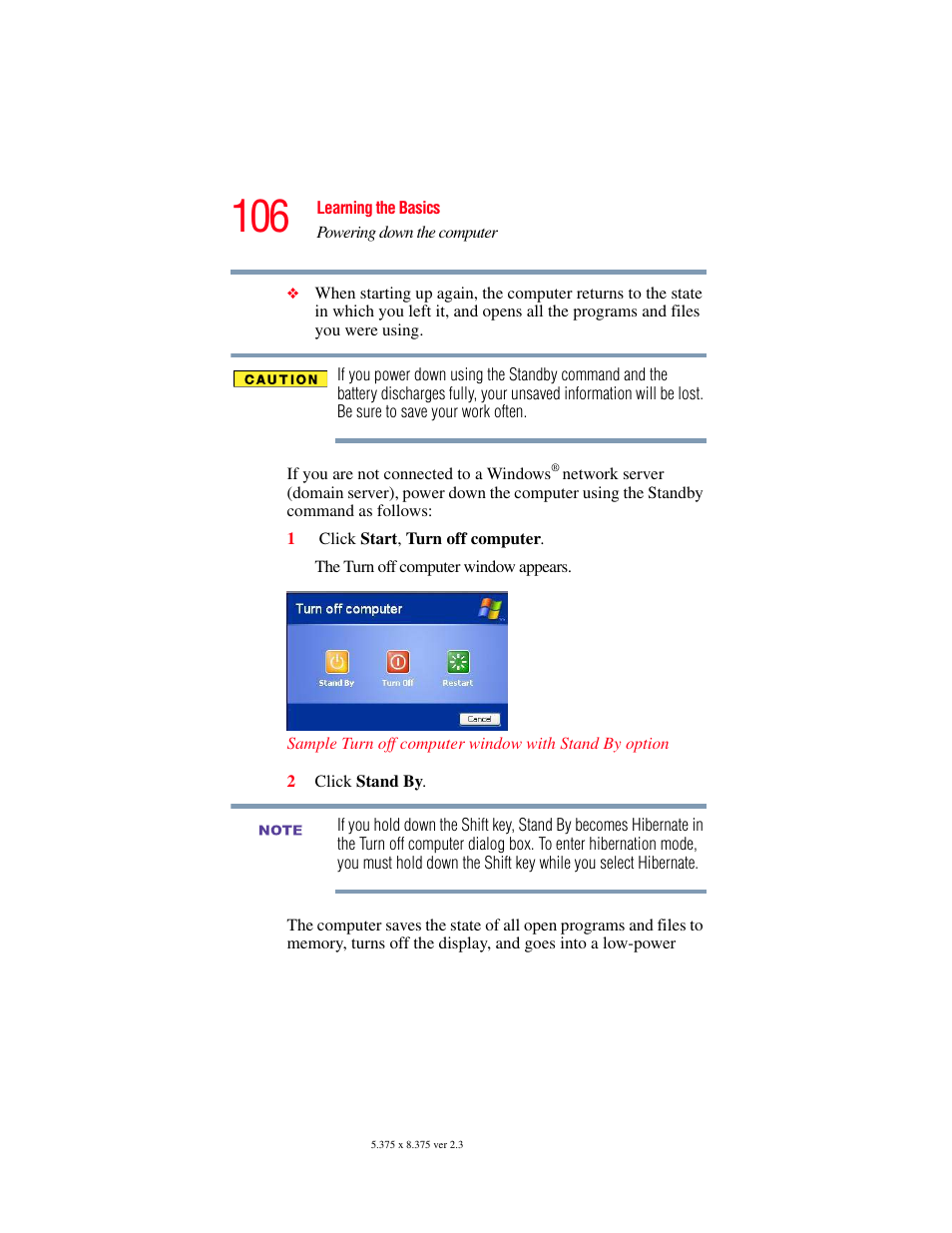 Toshiba F25Series User Manual | Page 106 / 345