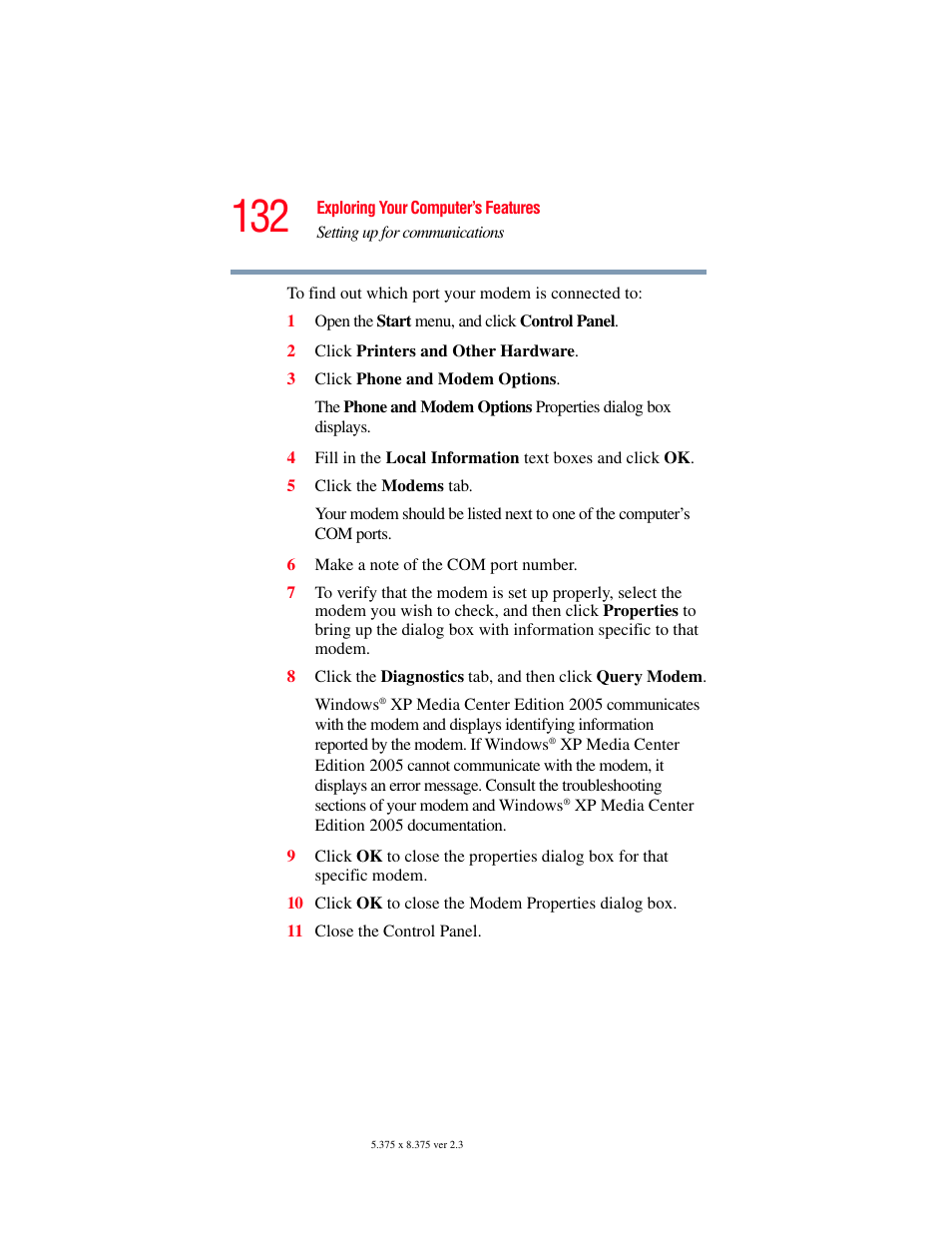 Toshiba F25Series User Manual | Page 132 / 345