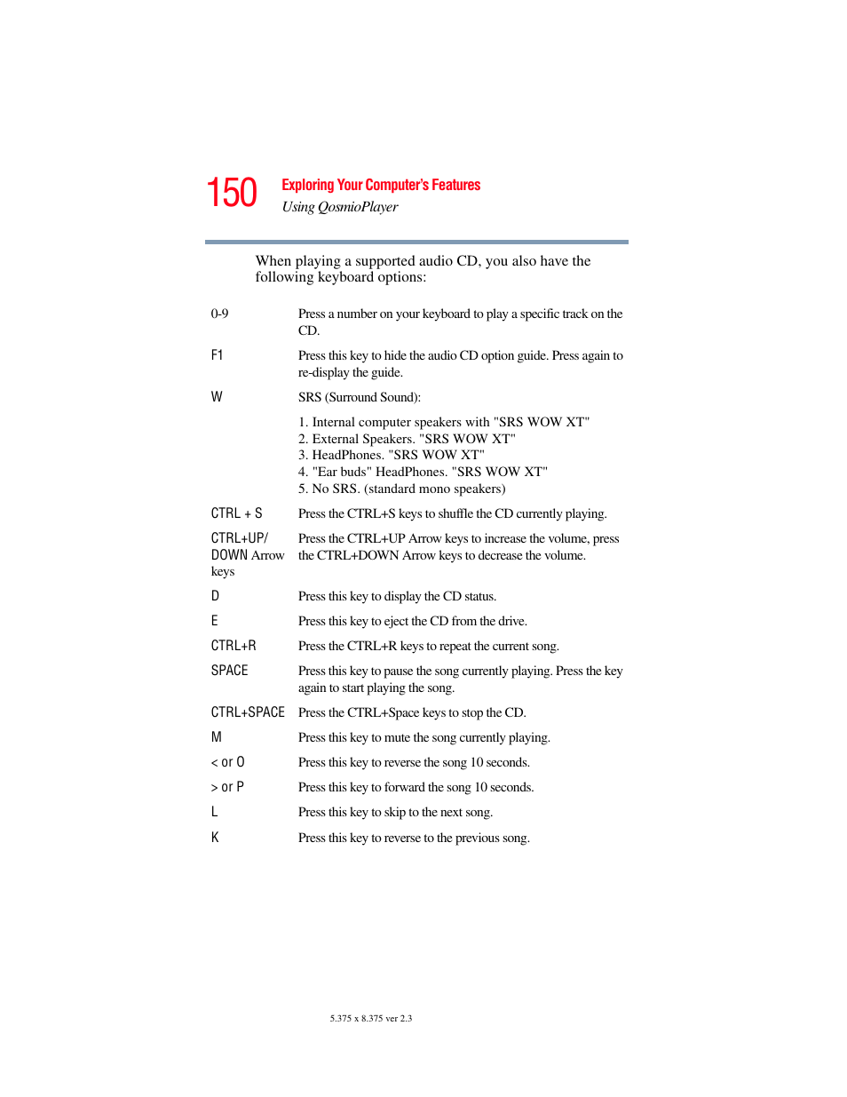 Toshiba F25Series User Manual | Page 150 / 345