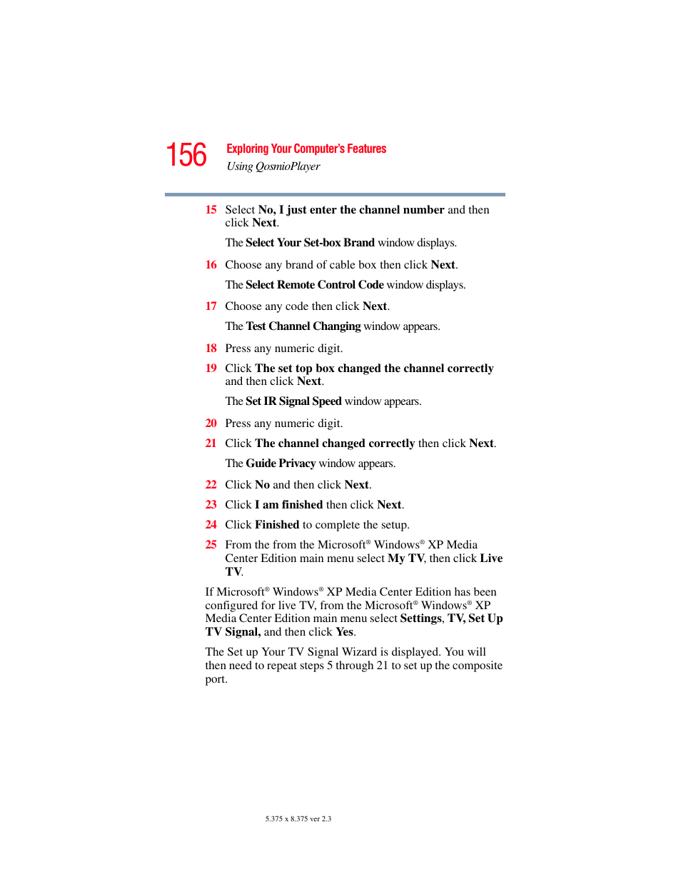 Toshiba F25Series User Manual | Page 156 / 345